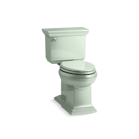 Kohler Memoirs Stately Two-Piece Elongated With Concealed Trapway, 1.28 Gpf In Aspen Green 6669-42